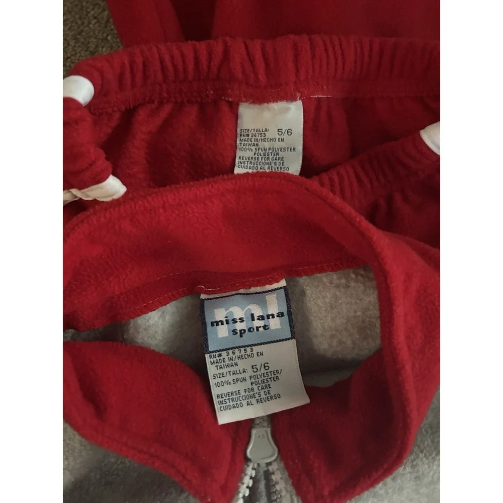 Vintage Miss Lana Fleece Set Size Toddler 5/6